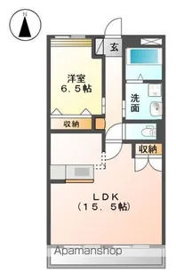 グランティアC【1階】の間取り