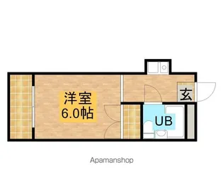 シャトレ富士見台【3階】の間取り