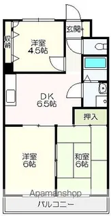 クレールシャンブル21【301号室】の間取り