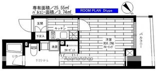 東京都世田谷区上馬4丁目【マンション】の間取り