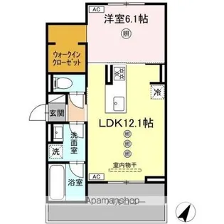 メゾン ココル【3階】の間取り