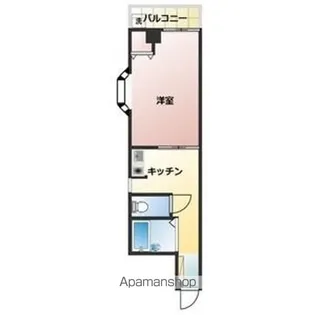 トップス祝ハイツ【3階】の間取り