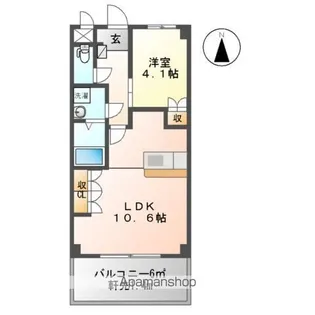 サントワライズ【2階】の間取り
