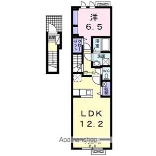 ヴァン ヴェールⅠ【2階】の間取り