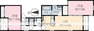 シュエット【201号室】の間取り