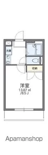 レオパレスシャローム【3階】の間取り