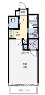 M’S BLDG.【503号室】の間取り