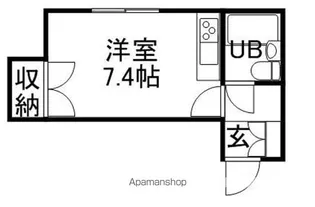 ハイツプレジデント【102号室】の間取り