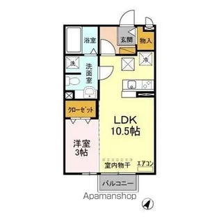 プレミール【1階】の間取り