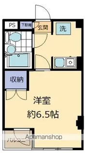 メゾンマルタ氷川台【1階】の間取り