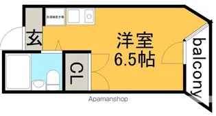 グリーンセトルオークラ【2階】の間取り