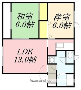 パークハイム【2階】の間取り
