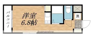 蕨パークプラザB棟【306号室】の間取り