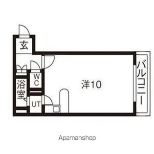 グローリア北21【4階】の間取り