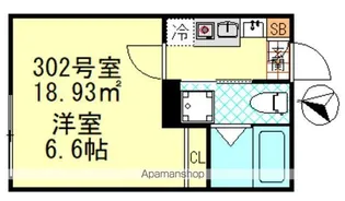 CK四ツ木【2階】の間取り