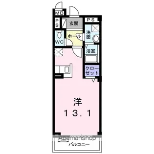 ブリリアント テラス【1階】の間取り