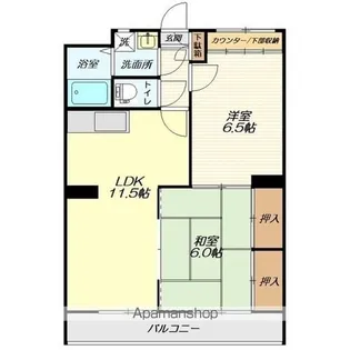 ピーコック28【3階】の間取り