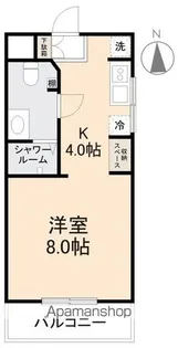 COMMON IMAZATO【1階】の間取り