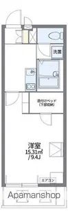 レオパレスマルトウェーブ【307号室】の間取り