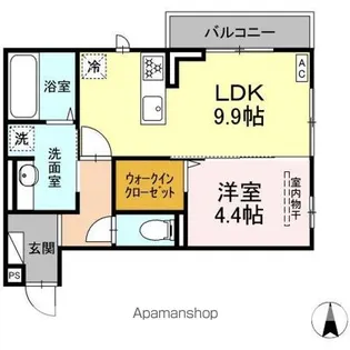NORIA【3階】の間取り