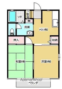 ディアス・パーク【2階】の間取り
