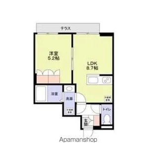 ラ・ドルチェ【1階】の間取り