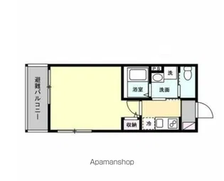 FLORACION中山【1階】の間取り