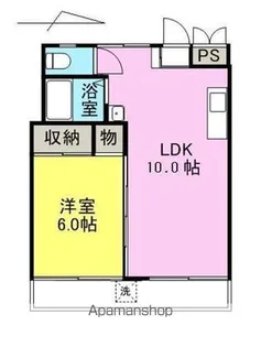 サンビレッジ【303号室】の間取り