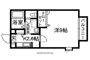 ベルドミール【1階】の間取り