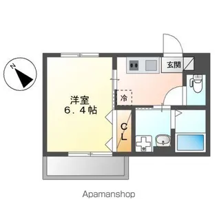 A.C.GRANDAGE【3階】の間取り