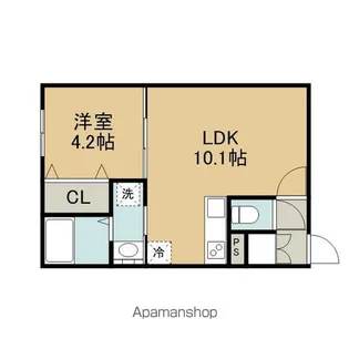 GRAN VISTA【1階】の間取り