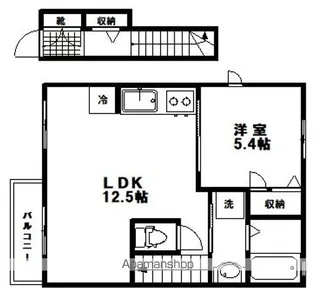 LUCE【2階】の間取り