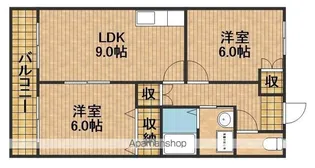 ロイヤルタウン【2階】の間取り