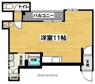 NAVY.BULL II【4階】の間取り