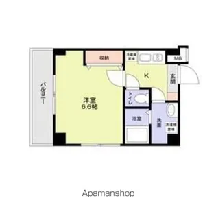 シャッツクヴェレ代々木【2階】の間取り