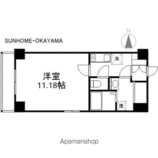 エメラルドHILL【2階】の間取り