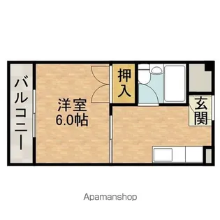 グリーンライフ・サワ【3階】の間取り