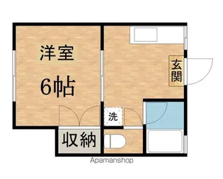 シティハイムNAKADA【1階】の間取り