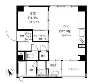 愛知県名古屋市千種区堀割町2丁目【マンション】の間取り
