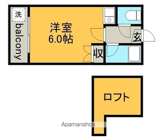 Livex V・B【2階】の間取り