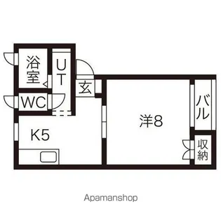 クレドール A棟【1階】の間取り