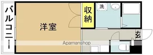 サンヴェール【401号室】の間取り