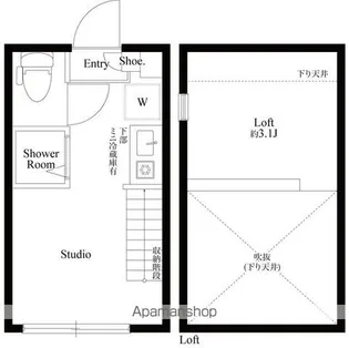 ハーモニーテラス上高井戸Ⅳ【2階】の間取り