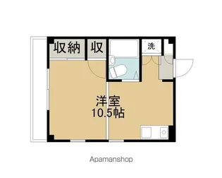 マンションラグ【304号室】の間取り