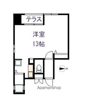 MIKビル春日町【8階】の間取り