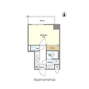 SUNRISE OMORI【5階】の間取り