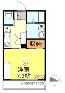 ウェルス多賀美Ⅲ【403号室】の間取り