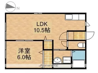 サンライズ【1階】の間取り