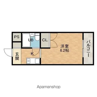 ネバーランド21【2階】の間取り