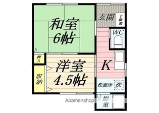 ハイムソレイユ【1階】の間取り